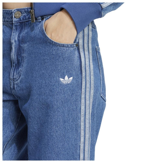Adidas Γυναικείο παντελόνι Adicolor Denim 3-Stripes Track Pants